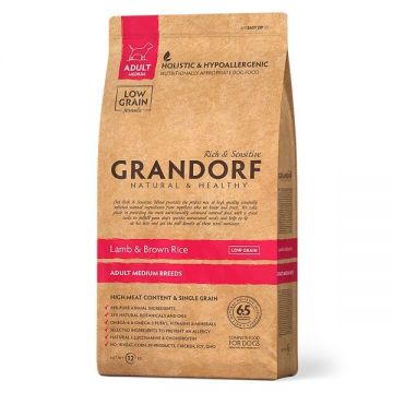 Grandorf Dog, Lamb & Brown Rice, Adult All Breed, 12 kg