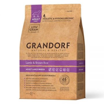 Grandorf Dog, Lamb & Brown Rice, Adult Large Breed, 3 kg