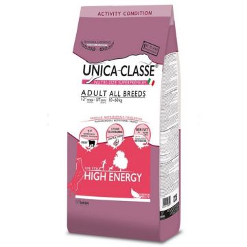 Hrana uscata Unica Classe caine Adult Toate rasele Esenta Holistica cu Vita, 12 kg