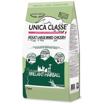 Hrana uscata Unica Classe Pisica Adulta de Talie Mare cu Pui, 10 kg