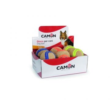 Jucarii pentru caini, Camon, bile din iuta, 70 mm/ set 6 buc