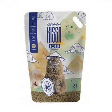 Kissa, asternut pisici, Tofu - cafea, 6l, 2.5kg