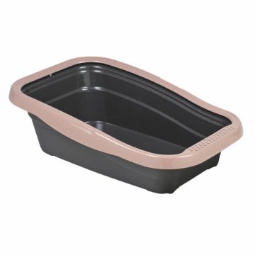 Litiera pentru pisici Nella MPS, roz, 56A 36,5x18h cm