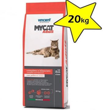 MyCat, Hrana uscata pentru pisici, cu pui, 20kg