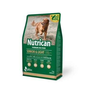 Nutrican Dog Senior & Light, 3 kg