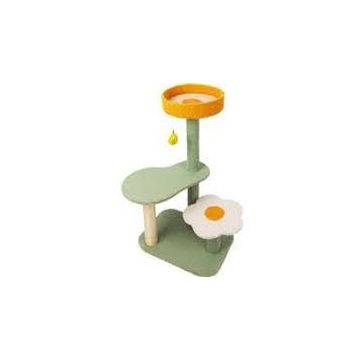 Pawise Ansamblu de Joaca Cat Flower Tower, 49x37x92 cm