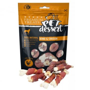 Pet s Desert, Recompense Dog BoneChicken, LSC-53, 80g