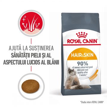 Royal Canin Hair&Skin Care Adult hrana uscata pisica, piele si blana, 2 kg