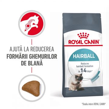 Royal Canin Hairball Care Adult hrana uscata pisica, limitarea ghemurilor de blana, 2 kg