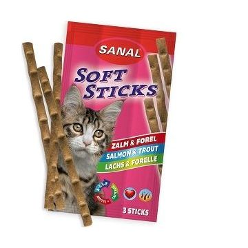 Sanal Cat Salmon and Trout, 3 sticks/ 15 g