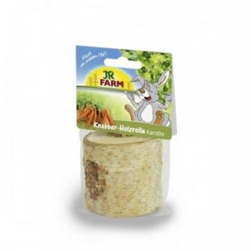 Trunchi de ros cu morcovi pentru rozatoare JR Farm, 150 g