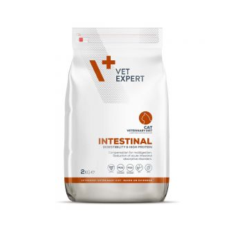 4T Dieta Veterinara INTESTINAL CAT, VetExpert, 2Kg