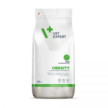 4T Dieta Veterinara OBESITY DOG, VetExpert, 12 Kg