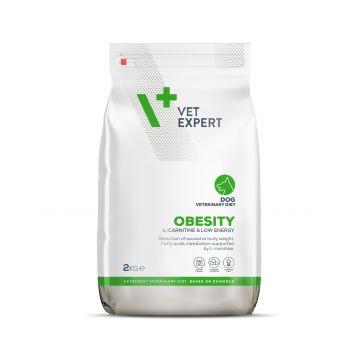 4T Dieta Veterinara OBESITY DOG, VetExpert, 2Kg