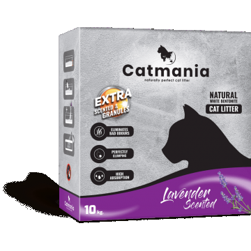 CATMANIA BOX LAVENDER (CARBON EFFECT)- 10KG