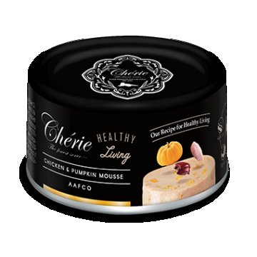 Cherie Adult Cat Mousse cu Pui Dovleac, 80 g