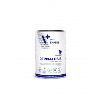 Dieta umeda DERMATOSIS DOG, Vet, Expert, 4T, somon si cartofi, 400 gr