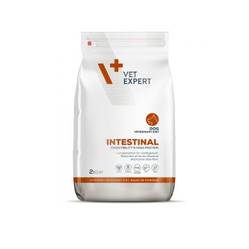 Dieta Veterinara INTESTINAL DOG 4T, VetExpert, 2 Kg