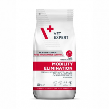 DIETA VETERINARA MOBILITY ELIMINATION DOG, VETEXPERT, 12 kg