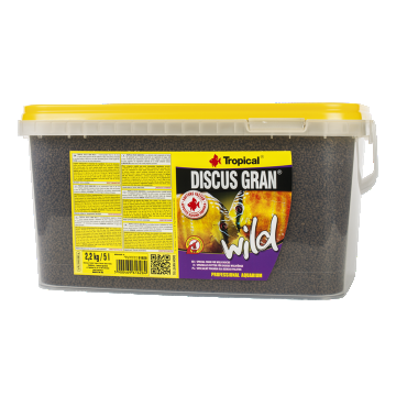 DISCUS GRAN WILD Tropical Fish, 10L/ 4.4 KG