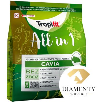 Hrana pentru cobai (cavia) TROPIFIT ALL IN 1, 500G