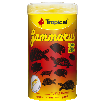 Hrana pentru reptile si pesti mari GAMMARUS, TERRARIUM, Tropical, 100ML/13G