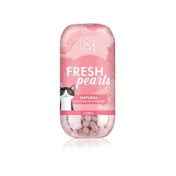 Perle odorizante pentru litiera, FLORAL, M-PETS, 450ml