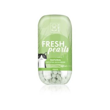 Perle odorizante pentru litiera, iarba, M-PETS, 450ml