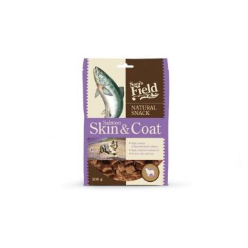 Sam's Field Natural Snack Salmon Skin & Coat, 200 g