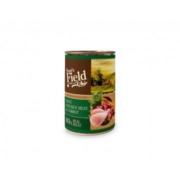 Sam's Field True Meat Chicken & Carrot, 400 g