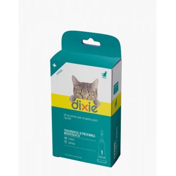 Solutie antiparazitara, Dixie Spot On Cat, 0.5 ml x 1 pipeta