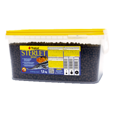 STERLET BASIC MARIME M Tropical Fish, 5L/ 800g