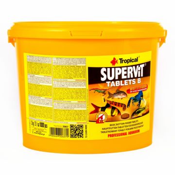 SUPERVIT tablete B, Tropical Fish,50ml, 2kg, aprox. 10 000 tabs