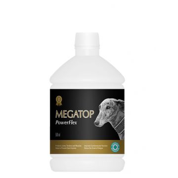 Supliment natural concentrat MEGATOP® Powerflex, Vetnova, 500ml