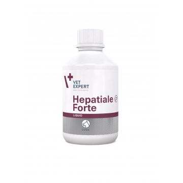 Supliment pentru sustinerea functiei hepatice la caini, HEPATIALE FORTE LIQUID, Vet Expert, 250 ml