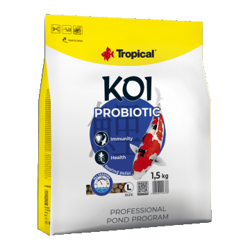 TROPICAL-Fish-KOI PROBIOTIC pellet L- 1.5KG