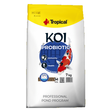 TROPICAL-Fish-KOI PROBIOTIC pellet M- 7KG