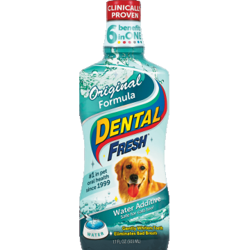 Dental Fresh ORIGINAL FORMULA pentru caini , Synergy Labs, 303 ml