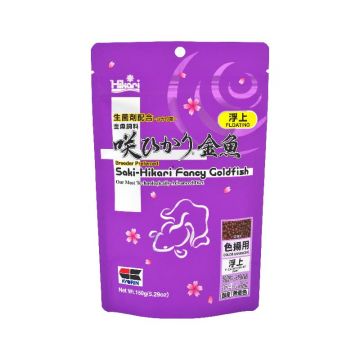 Dieta revoluționara dezvoltata exclusiv pentru Goldfish, HIKARI SAKI FANCY GOLDFISH EX COLOR, 100g