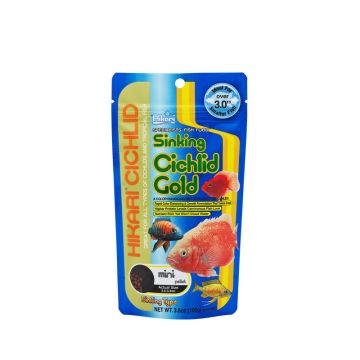 Dieta zilnica pentru imbunatatirea coloritului HIKARI CICHLID GOLD SINKING MEDIUM 100g