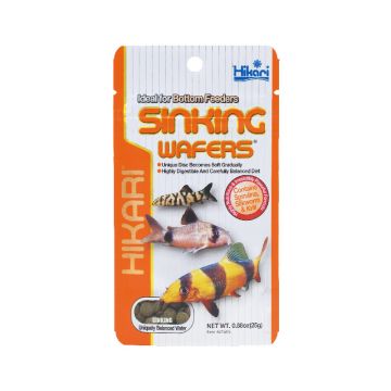 Hrana pentru pesti care se hranesc de pe fundul apei, Corydoras, HIKARI SINKING WAFERS, 25g