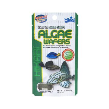 Hrana pentru pesti ierbivori, Plecostomus, HIKARI ALGAE WAFERS 20g 50ML