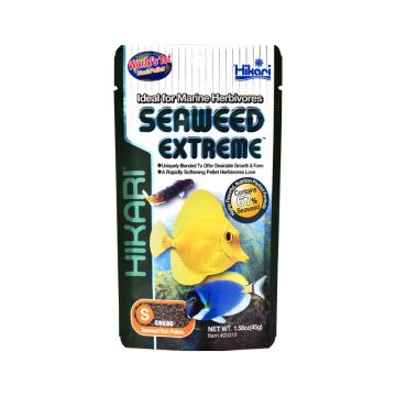 Hrana pentru pesti marini, HIKARI MARINE SEAWEED EX SMALL PELLETS, 45g