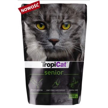 Hrana uscata pentru pisici adulte TROPICAT SENIOR, 400 g