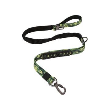 Lesa multifunctionala pentru caini, camuflaj, FLEX PRO M-PETS, 2.5 cm x 120 cm  - 170 cm