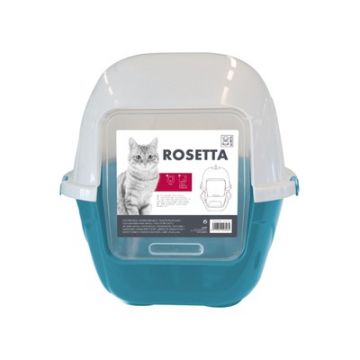 Litiera cu acoperis M-PETS ROSETTA, 50x42,5x44,5 cm