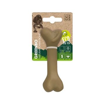 Os din cauciuc natural GREENBO M-PETS, S, 11.5 x 3.5 x 2.5