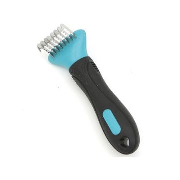 Perie antimatifiere pentru caini, DEMATTING M-PETS, 5,5x15,5 cm