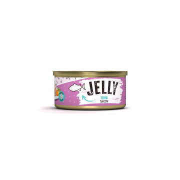 Recompensă umedă pentru pisici adulte Mr. Bandit Jelly, ton, 80g