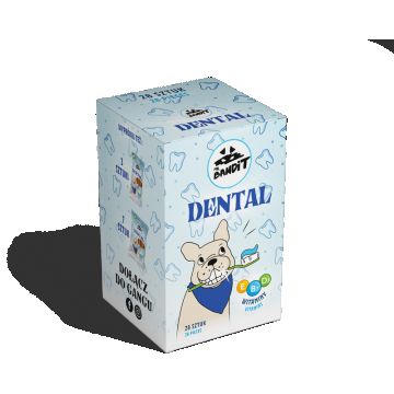 Recompense pentru caini Mr. Bandit DENTAL STICKS, 28 buc